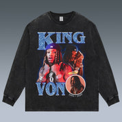 VINTAGE LONG SLEEVE TEE | KING VON