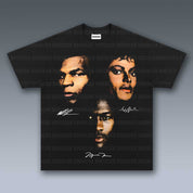 VINTAGE TEE | MICHAEL JACKSON MICHAEL JORDAN MIKE TYSON 11.28