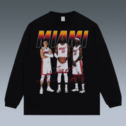 VINTAGE LONG SLEEVE TEE | MIAMI HEAT