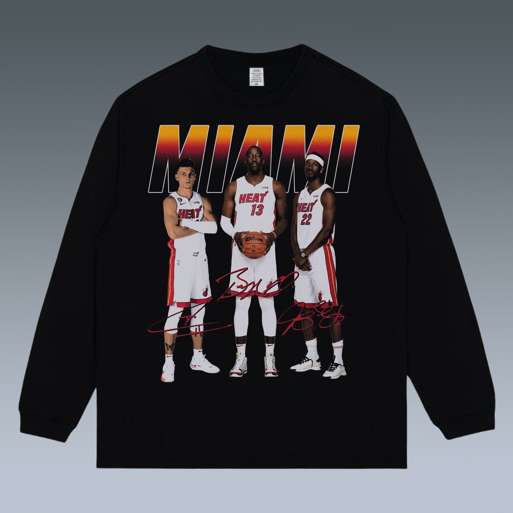 VINTAGE LONG SLEEVE TEE | MIAMI HEAT
