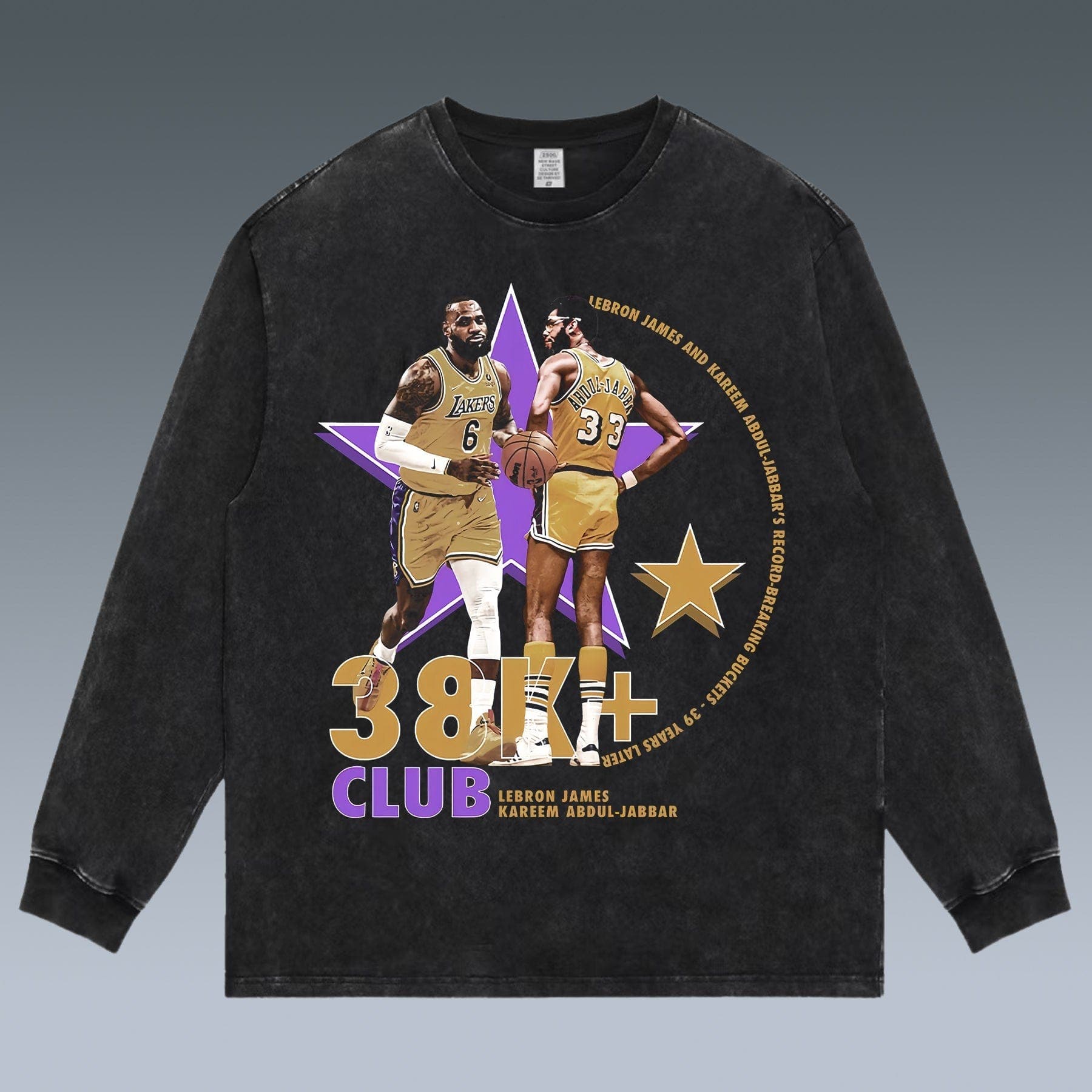 VINTAGE LONG SLEEVE TEE | LEBRON JAMES