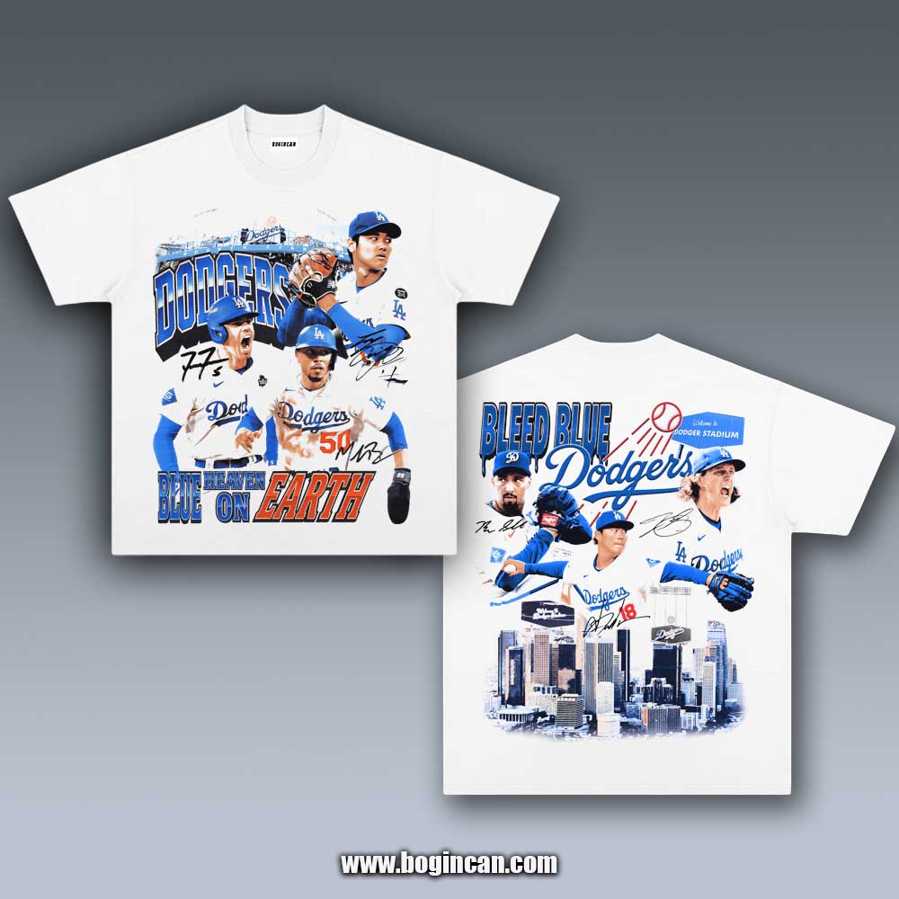 VINTAGE TEE | 2025 DODGERS CHAMPIONS V8