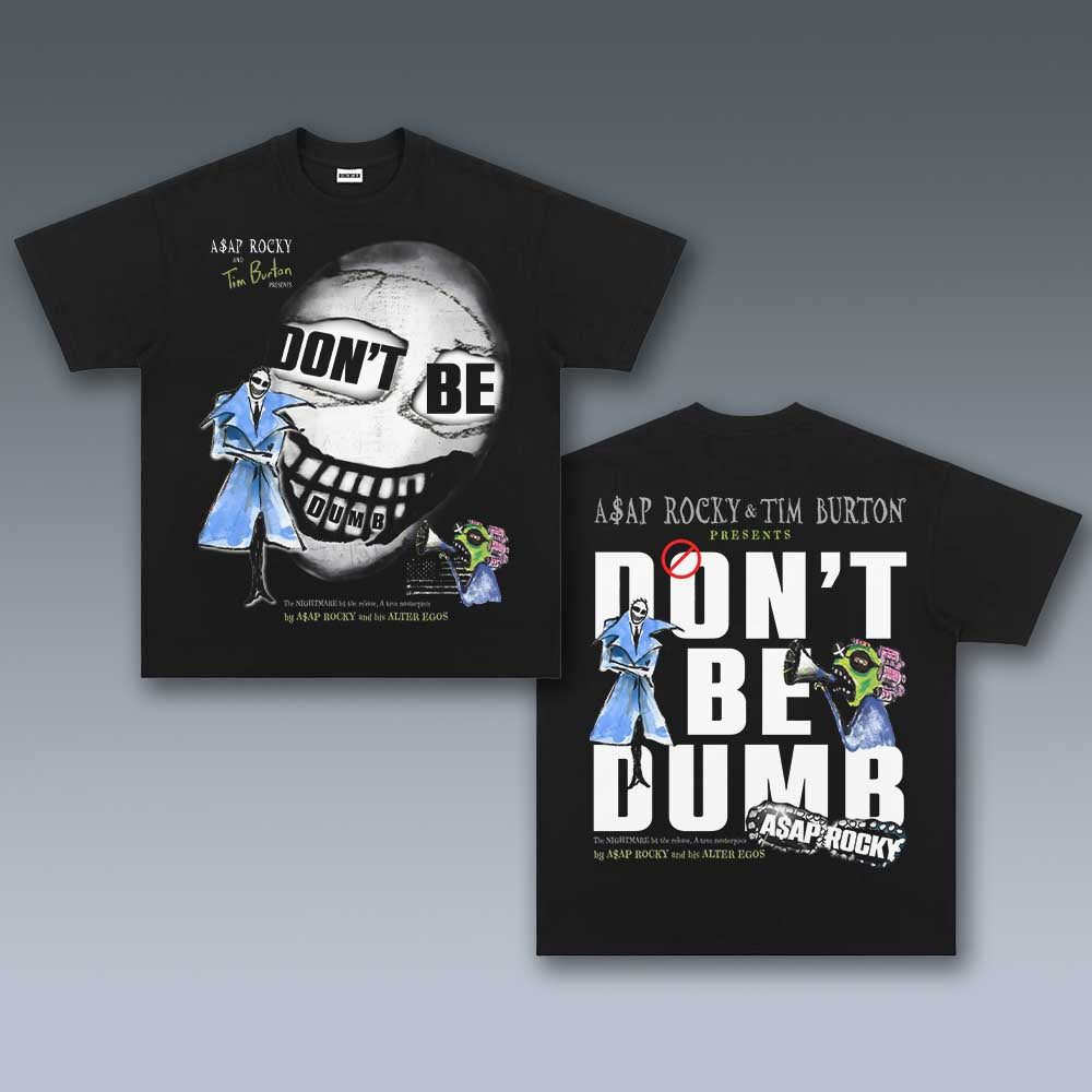 VINTAGE TEE | DONT BE DUMB ASAP ROCKY V3