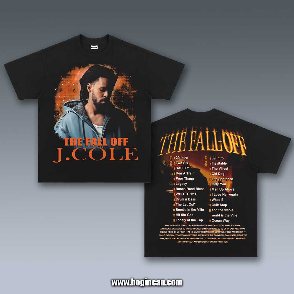 VINTAGE TEE | THE FALL OFF J COLE V4