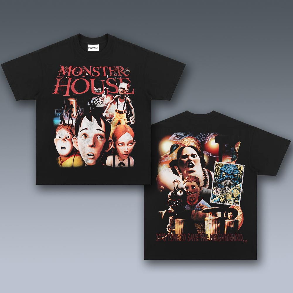 VINTAGE TEE | MONSTER HOUSE