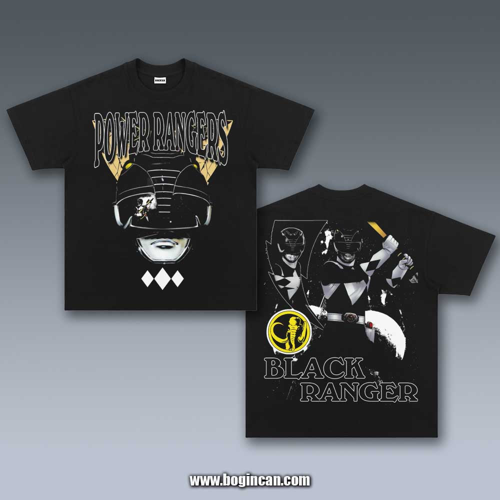 VINTAGE TEE | BLACK RANGER 5.27