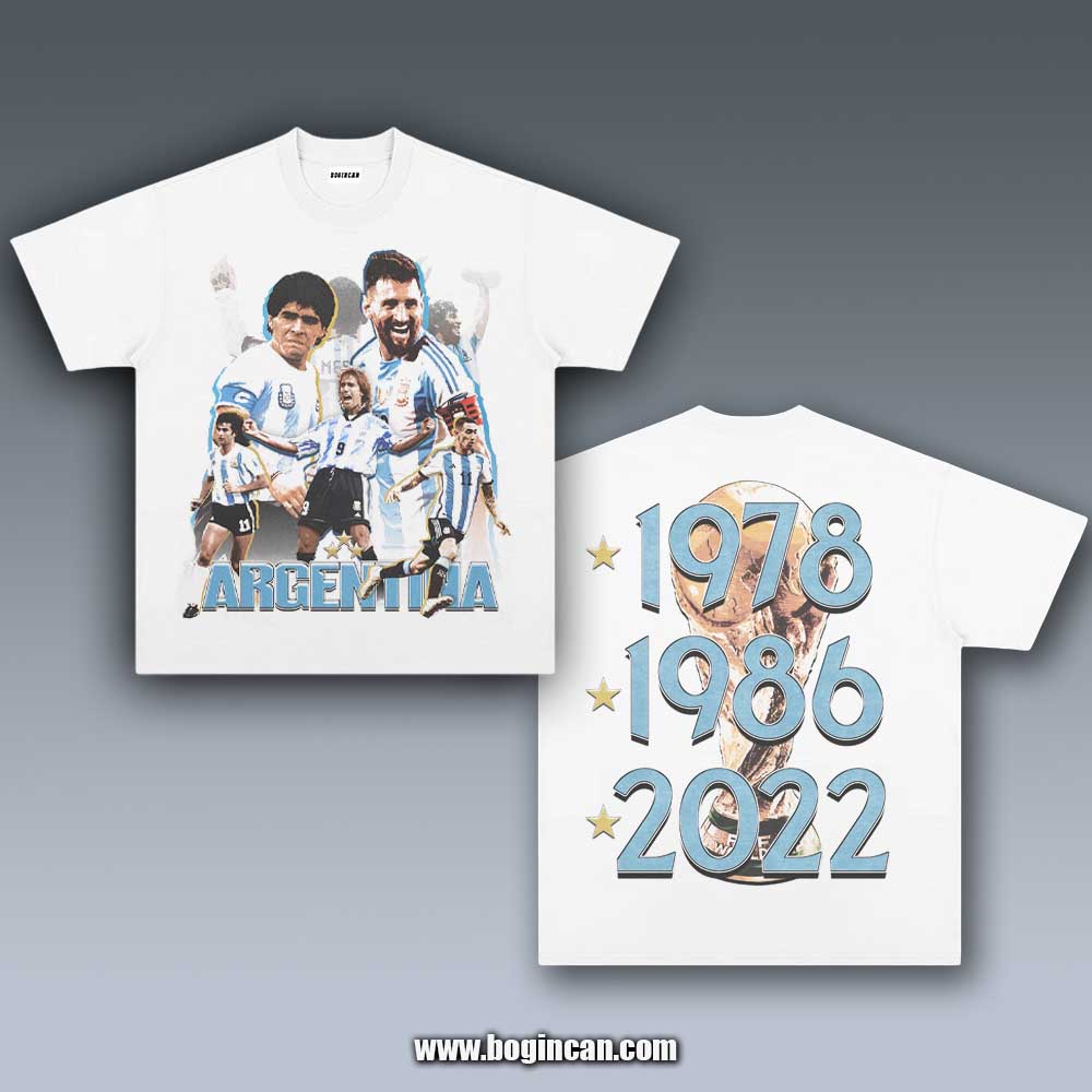 VINTAGE TEE | ARGENTINA WORLD CUP LEGACY 5.14