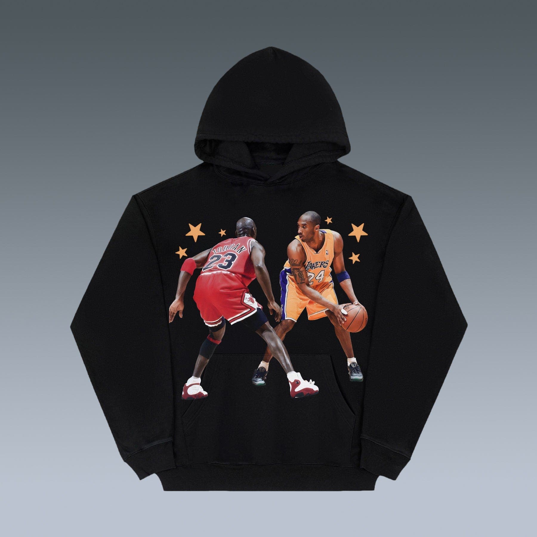 VINTAGE HOODIES | KOBE VS JORDAN- 24 VS 23