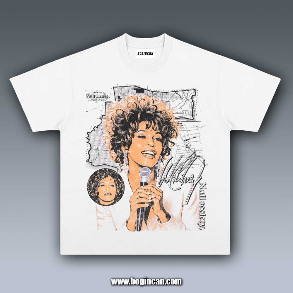 VINTAGE TEE | WHITNEY HOUSTON 3.25