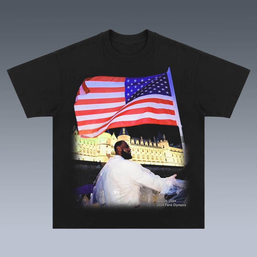 VINTAGE TEE | USA BASKETBALL TEAM - LEBRON JAMES 7.27-2