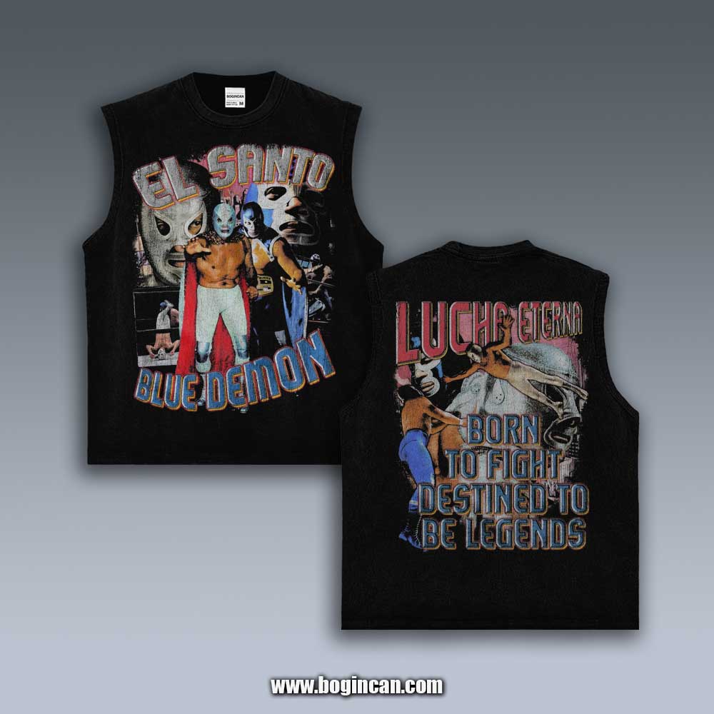 VINTAGE TANK TOP | LUCHA ETERNA 3.25