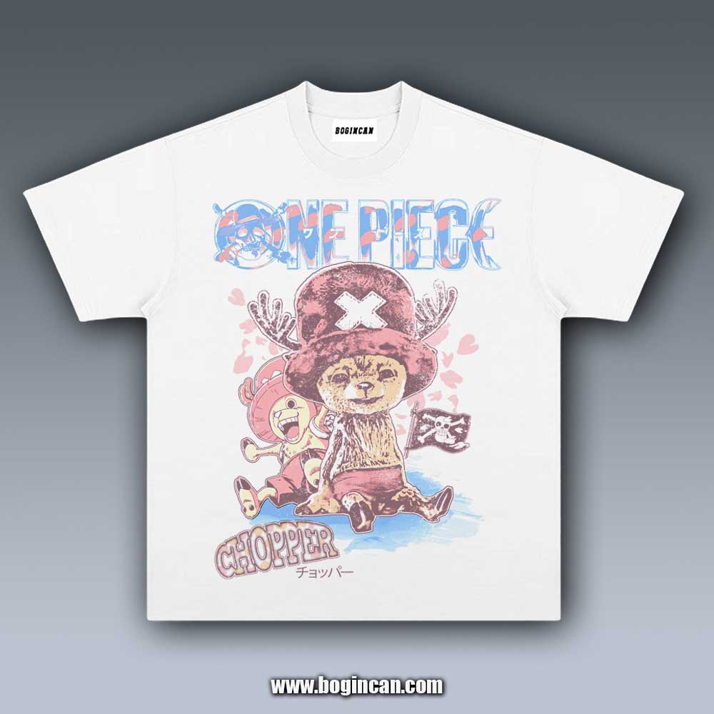 VINTAGE TEE | ONE PIECE CHOPPER 4.4
