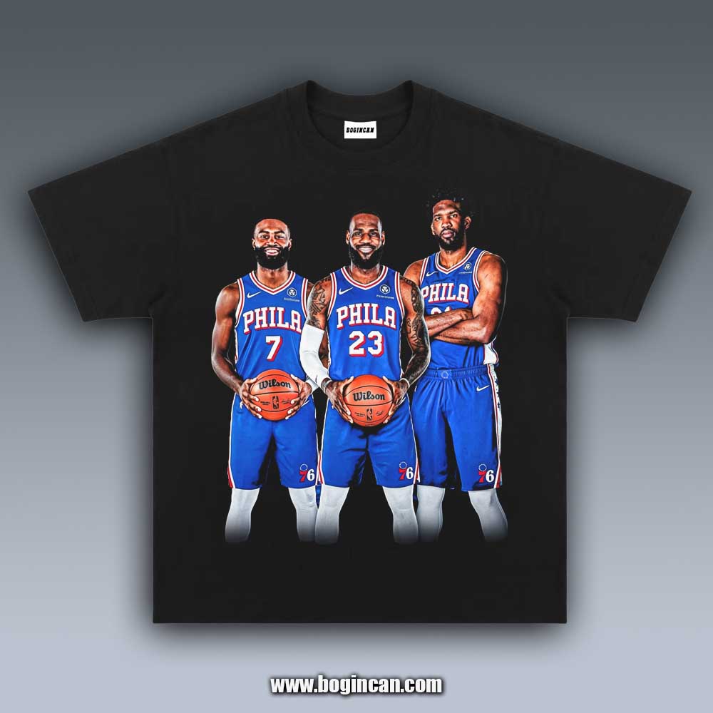 VINTAGE TEE | LEBRON JAMES 76ERS 7.27.4