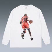 VINTAGE LONG SLEEVE TEE | MICHEAL JORDAN