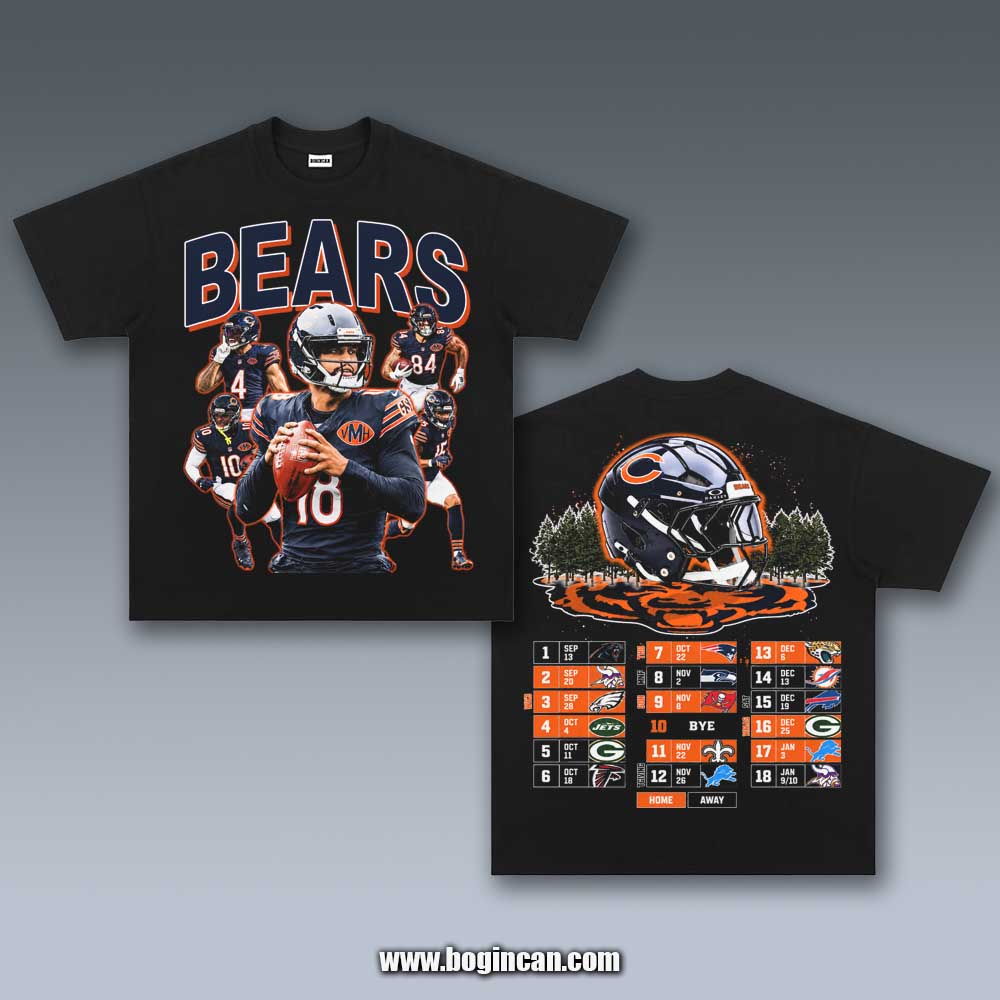 VINTAGE TEE | 2026 CHICAGO BEARS 10.14