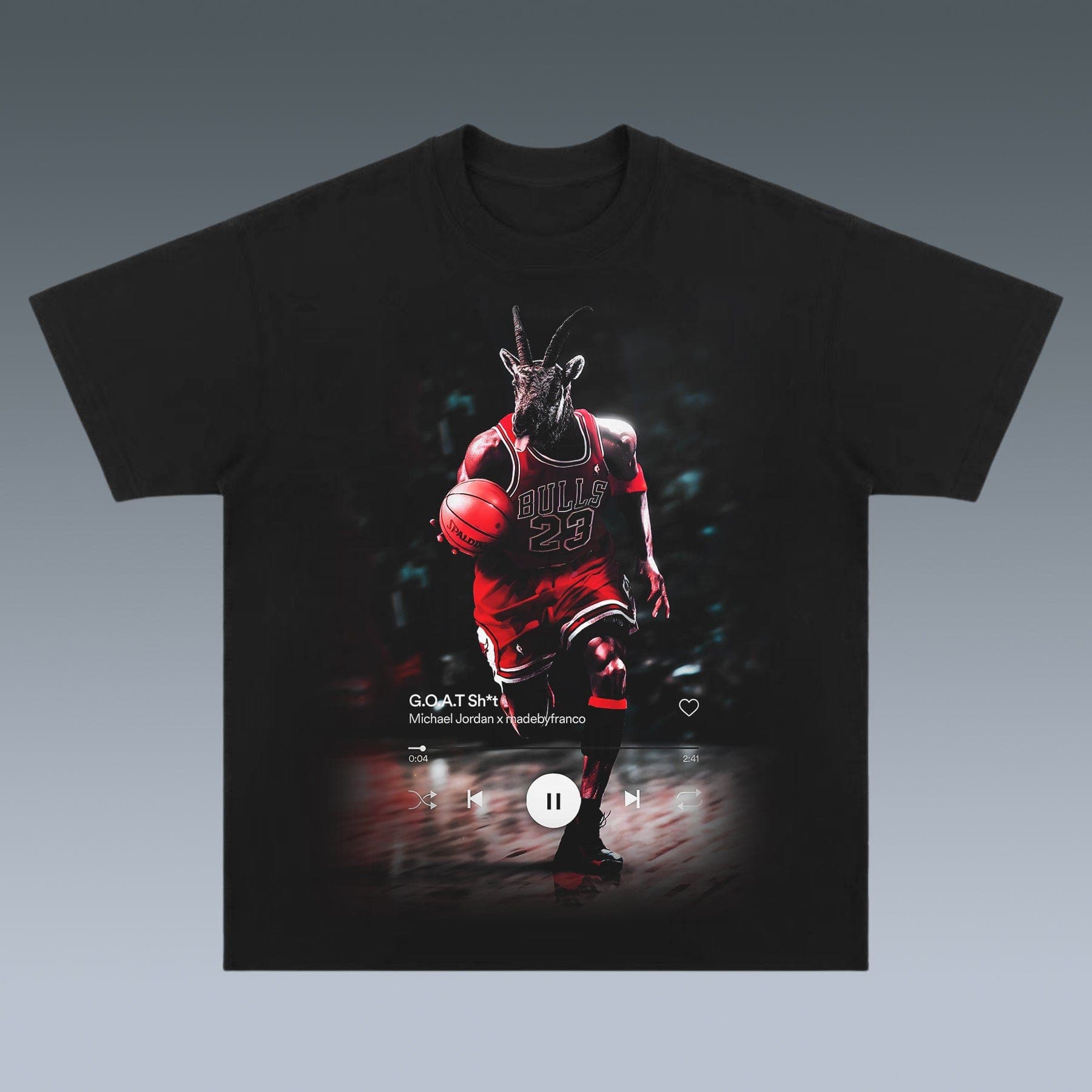 VINTAGE TEE | MICHAEL JORDAN-THE GOAT