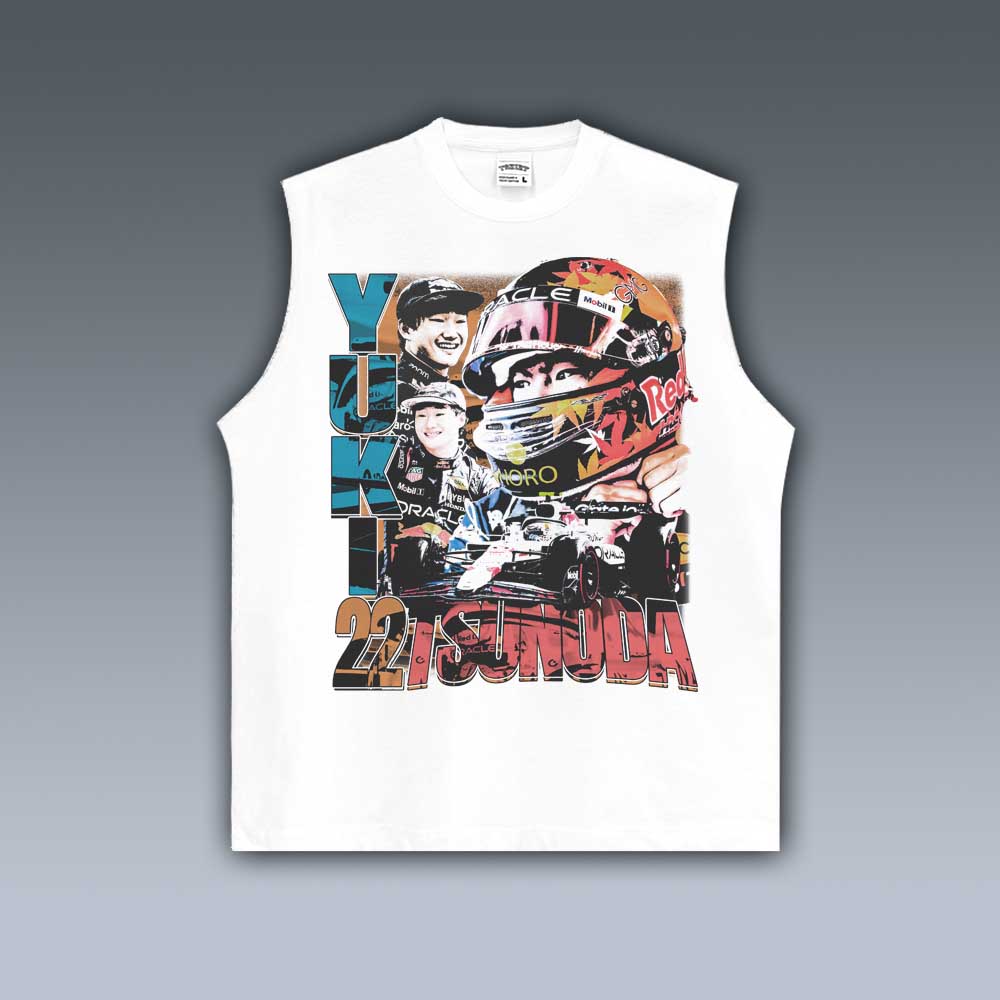 VINTAGE TANK TOP | YUKI REDBULL 4.21