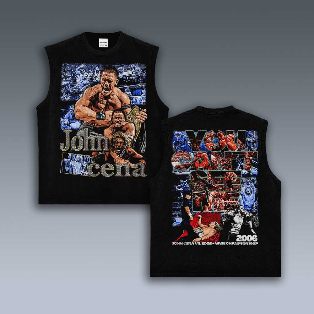 VINTAGE TANK TOP | JOHN CENA VS EDGE 4.15