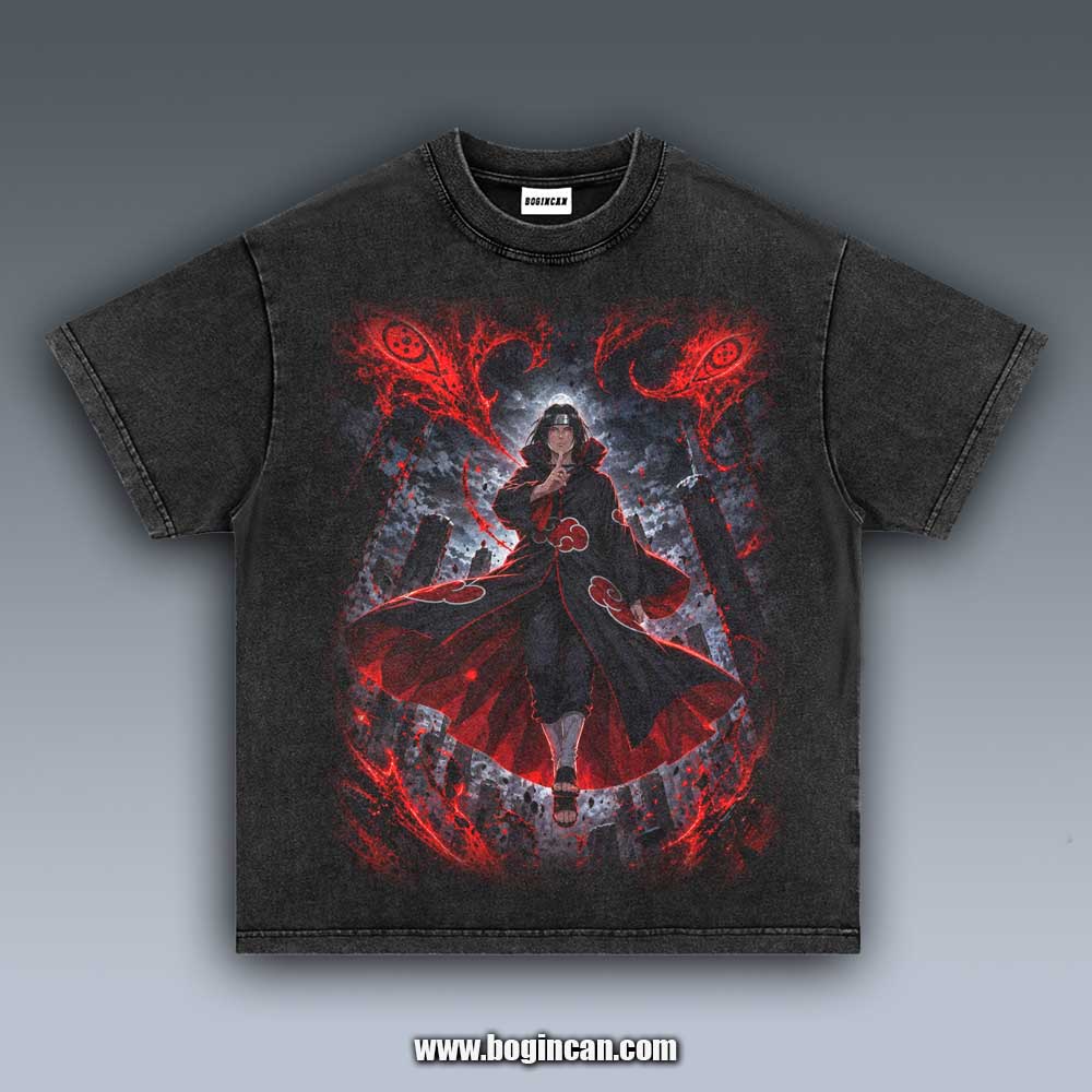 VINTAGE TEE | ITACHI UCHIHA V9.22