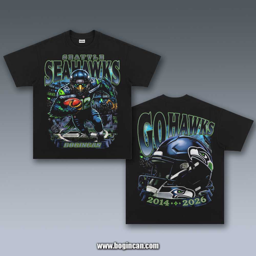 VINTAGE TEE | GO HAWKS 10.14