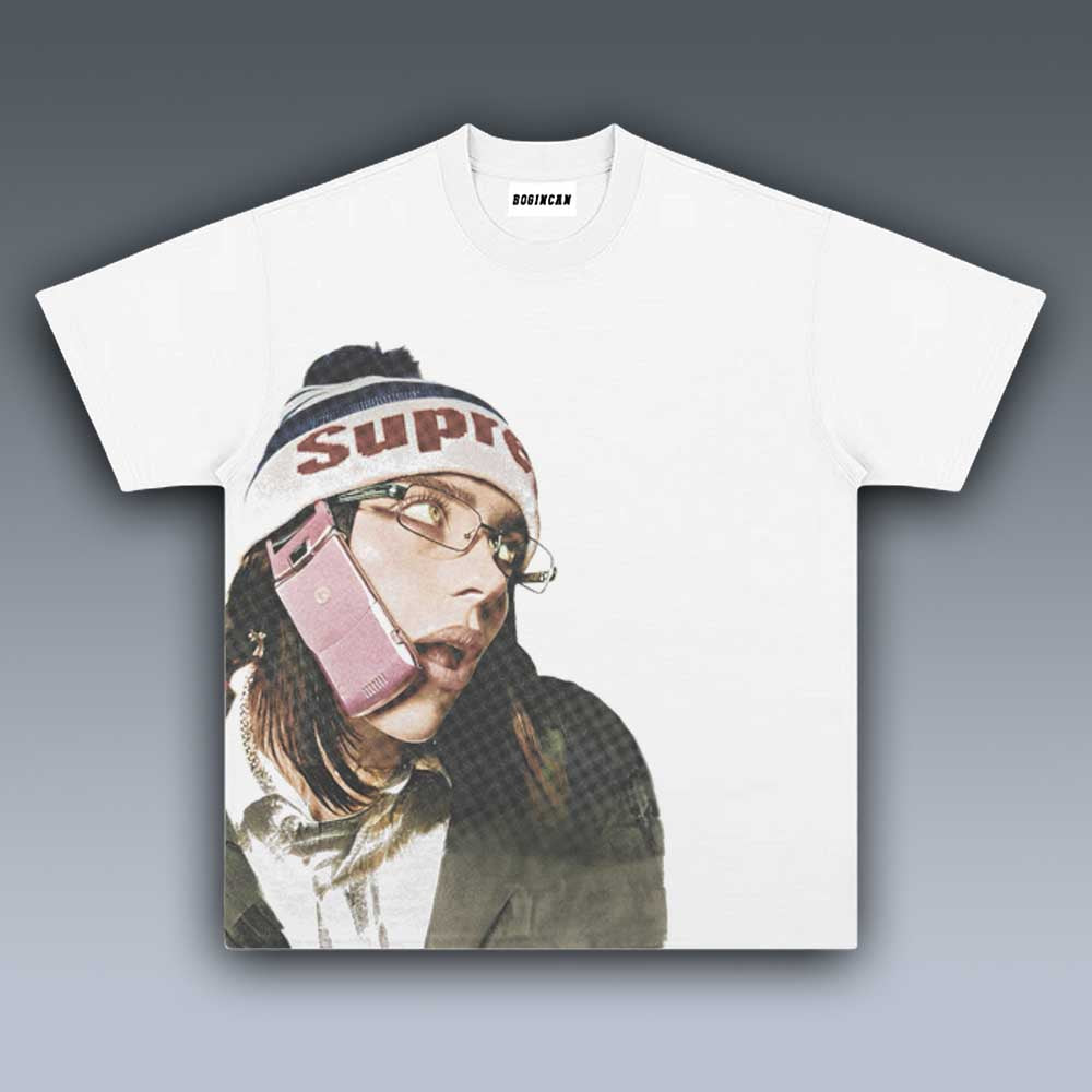 VINTAGE TEE | BILLIE EILISH PINK PHONE 11.7