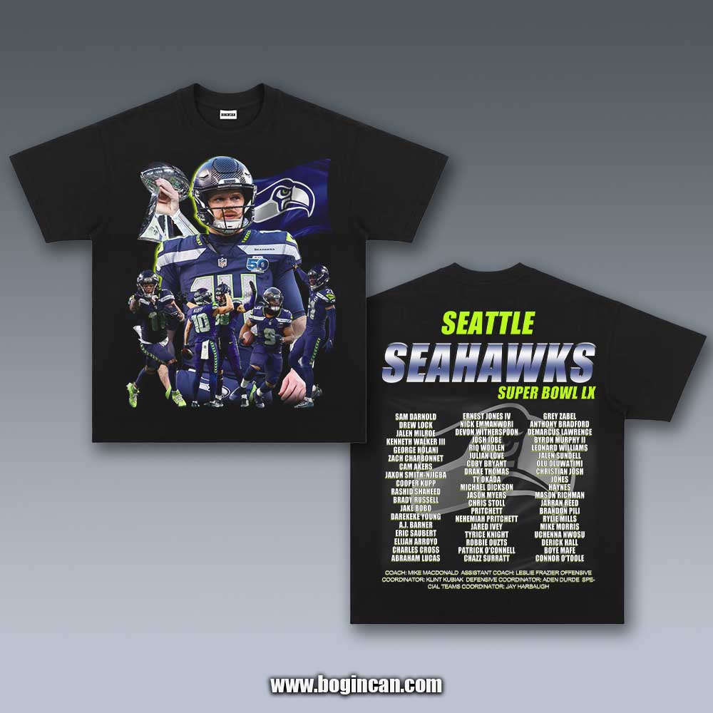 VINTAGE TEE | SEATTLE SEAHAWKS V1