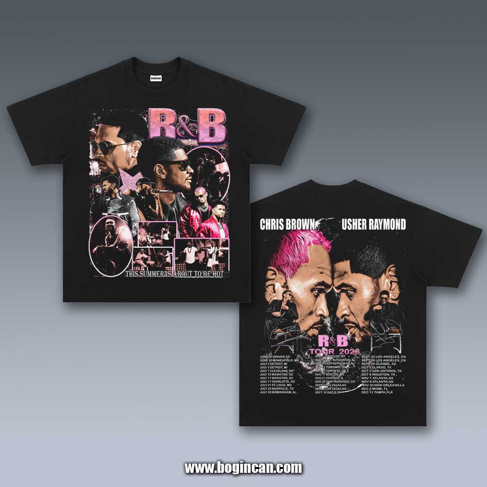 VINTAGE TEE | THE R&B TOUR CHRIS BROWN 5.27