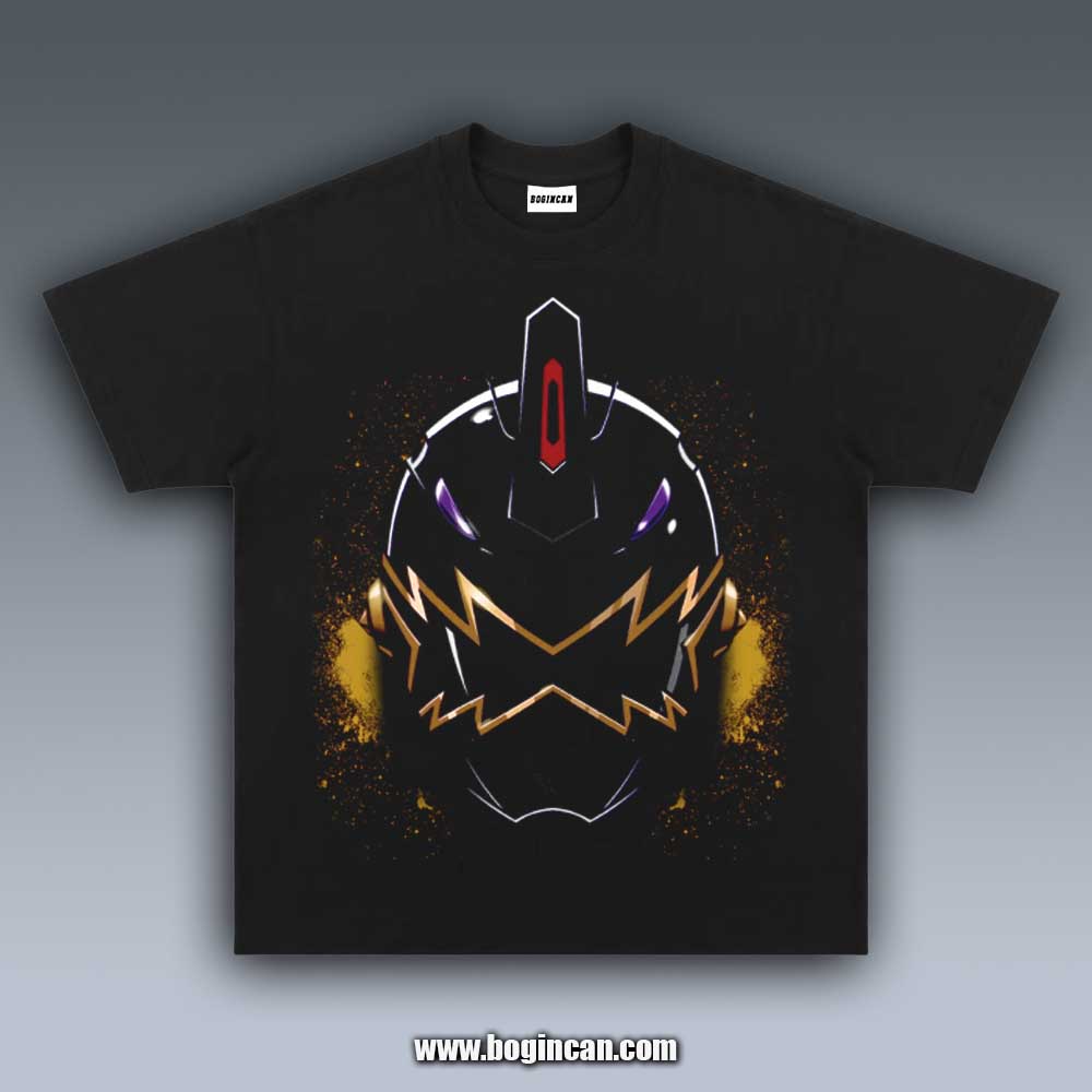 VINTAGE TEE | BLACK DINO RANGER 5.27