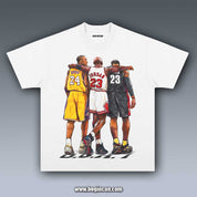 VINTAGE TEE | KOBE AND JORDAN AND JAMES V9.8