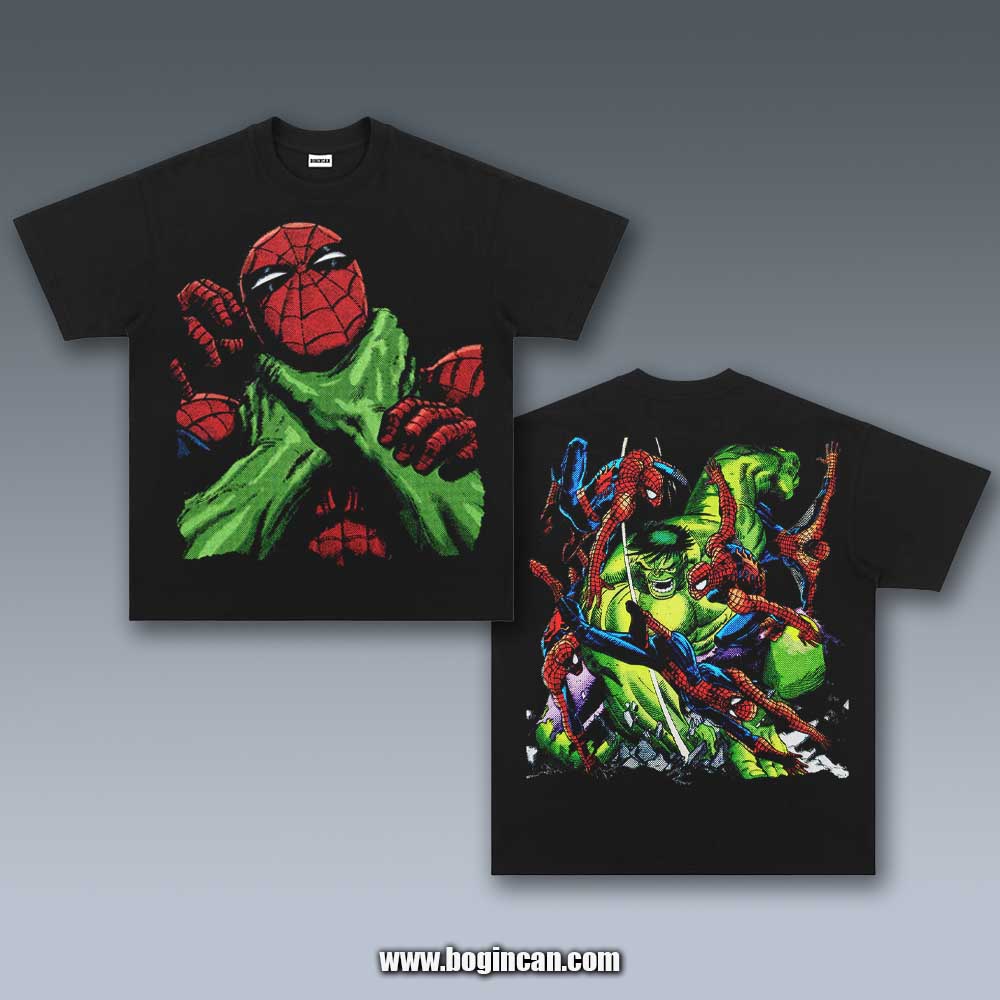 VINTAGE TEE | SPIDEY VS HULK 7.23
