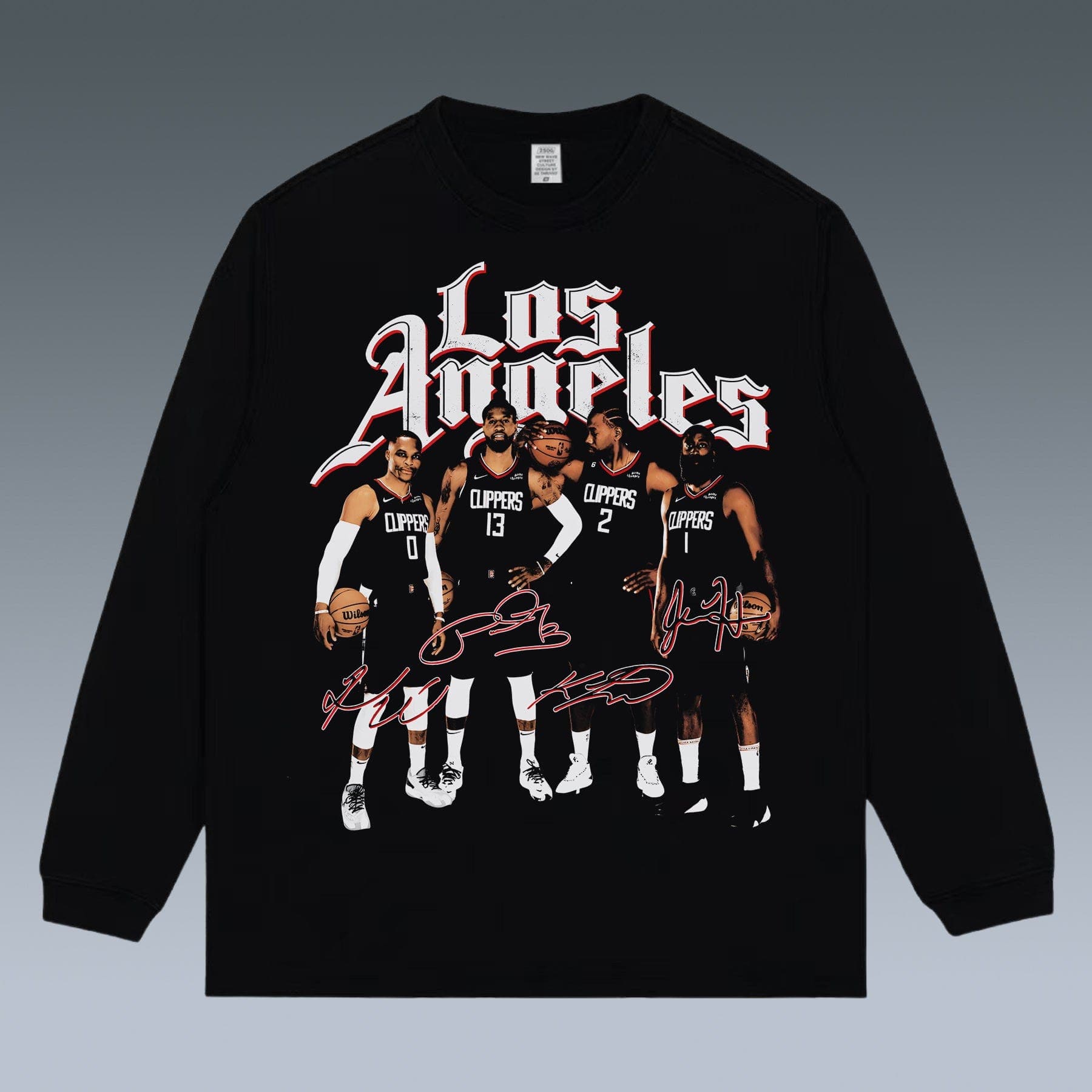 VINTAGE LONG SLEEVE TEE | LOS ANGELES CLIPPER