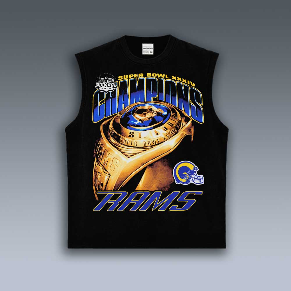VINTAGE TANK TOP | RAMS 9.12
