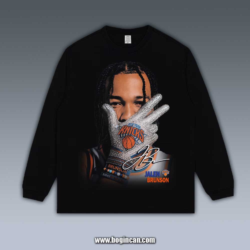 VINTAGE LONG SLEEVE TEE | JALEN BRUNSON V5.22.3