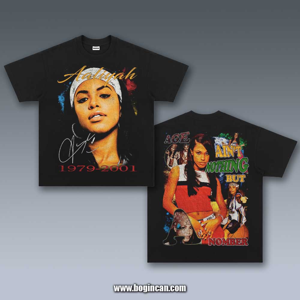 VINTAGE TEE | AALIYAH 5.27