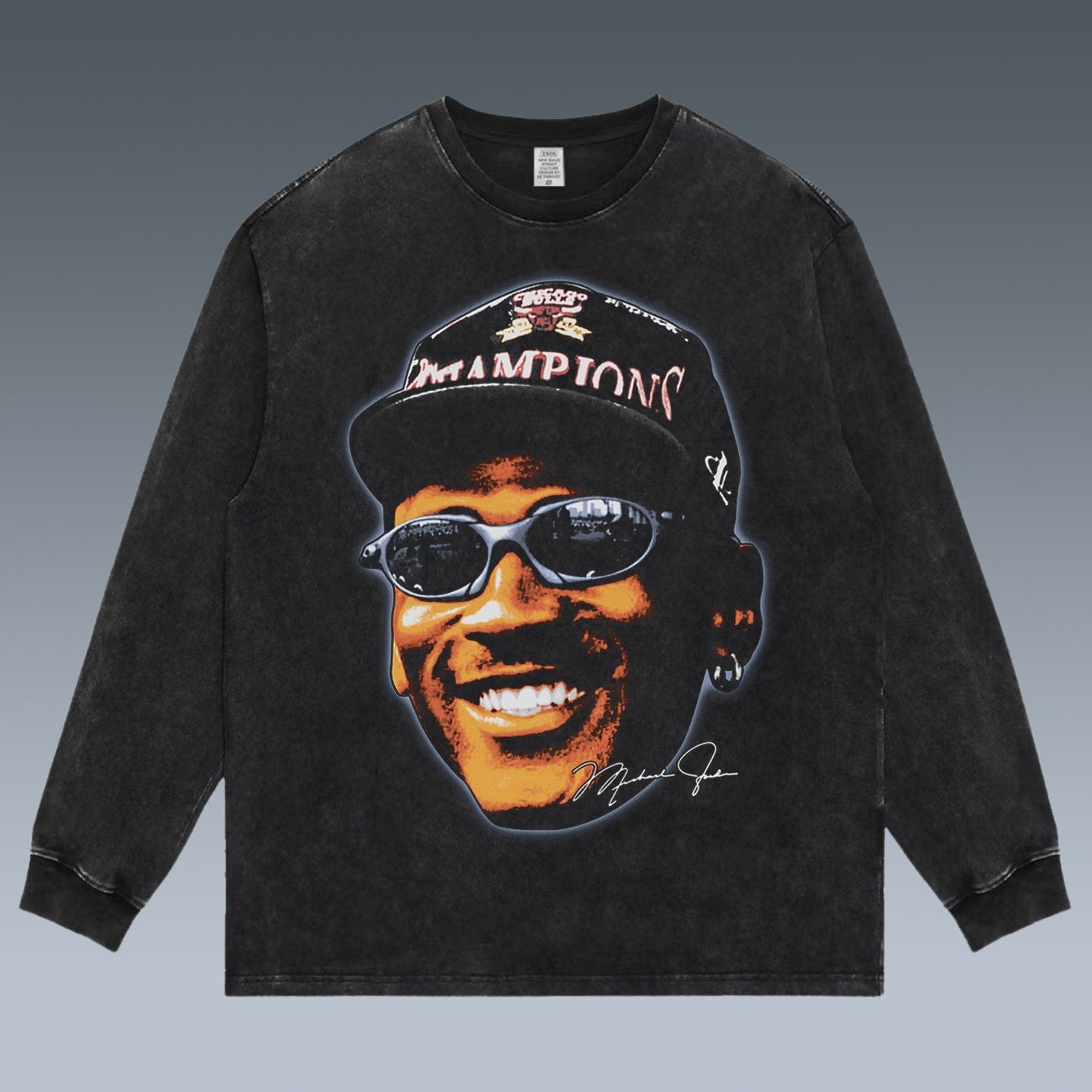 VINTAGE LONG SLEEVE TEE | MICHAEL JORDAN