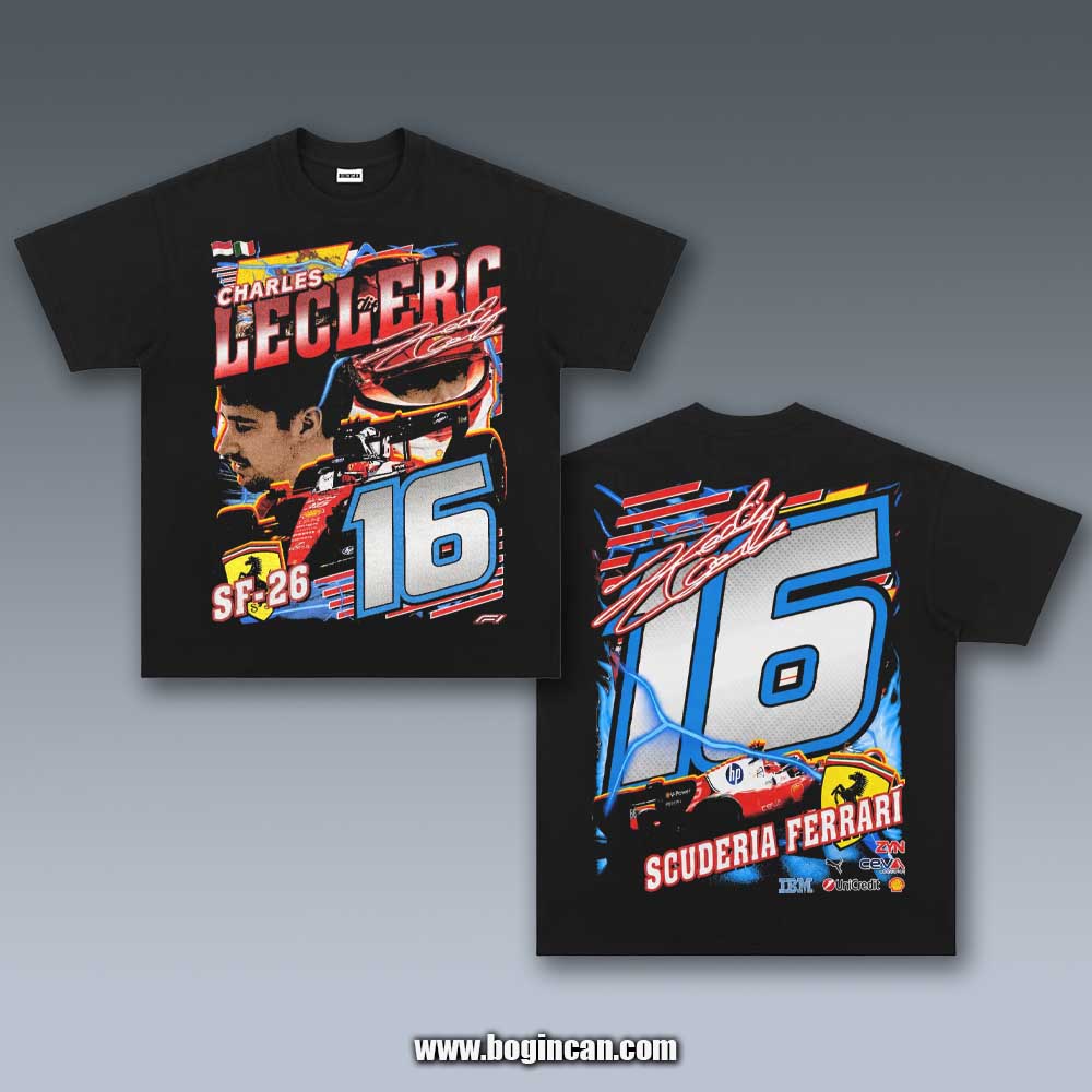 VINTAGE TEE | CHARLES LECLERC V6.17
