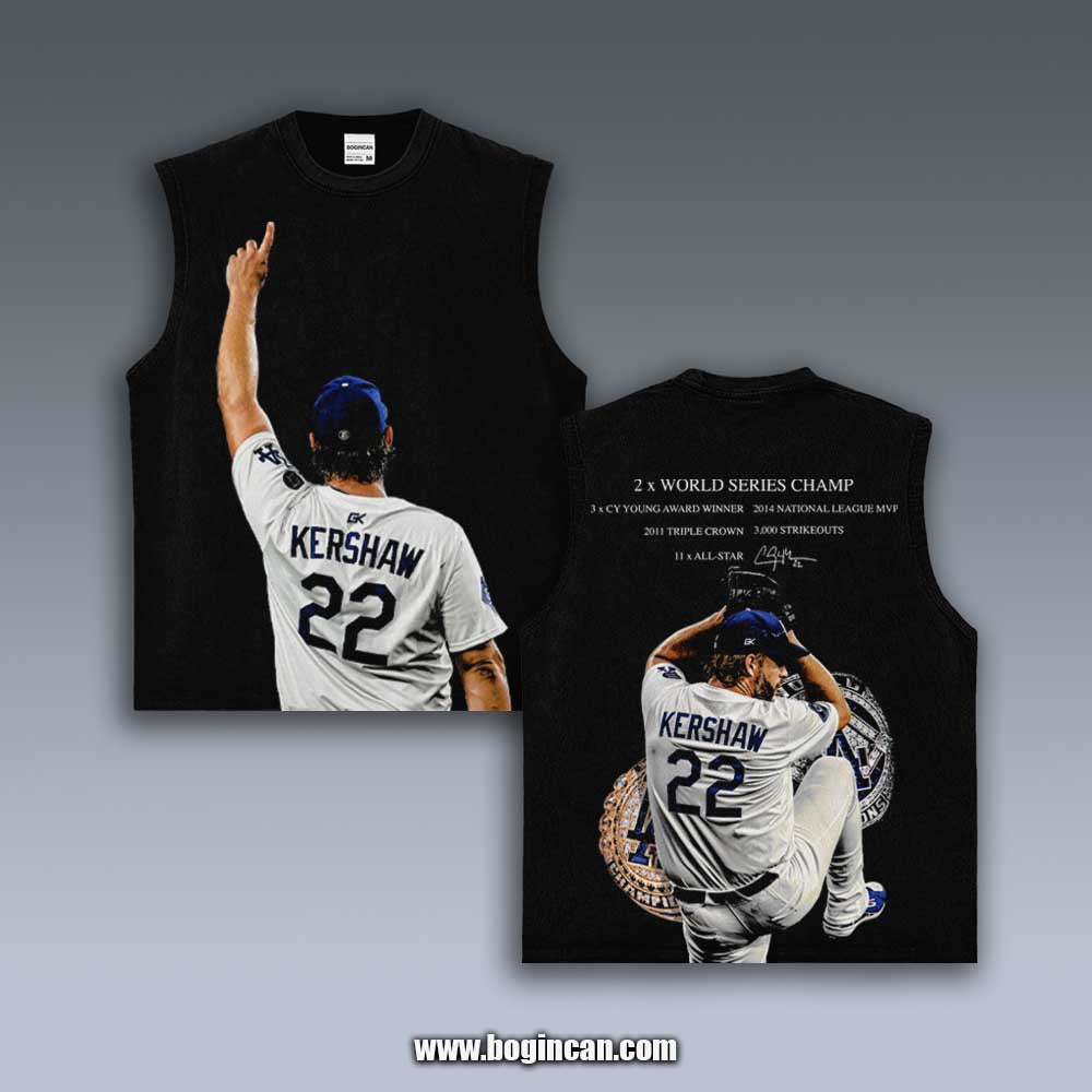 VINTAGE TANK TOP | THANK YOU KERSHAW 9.29