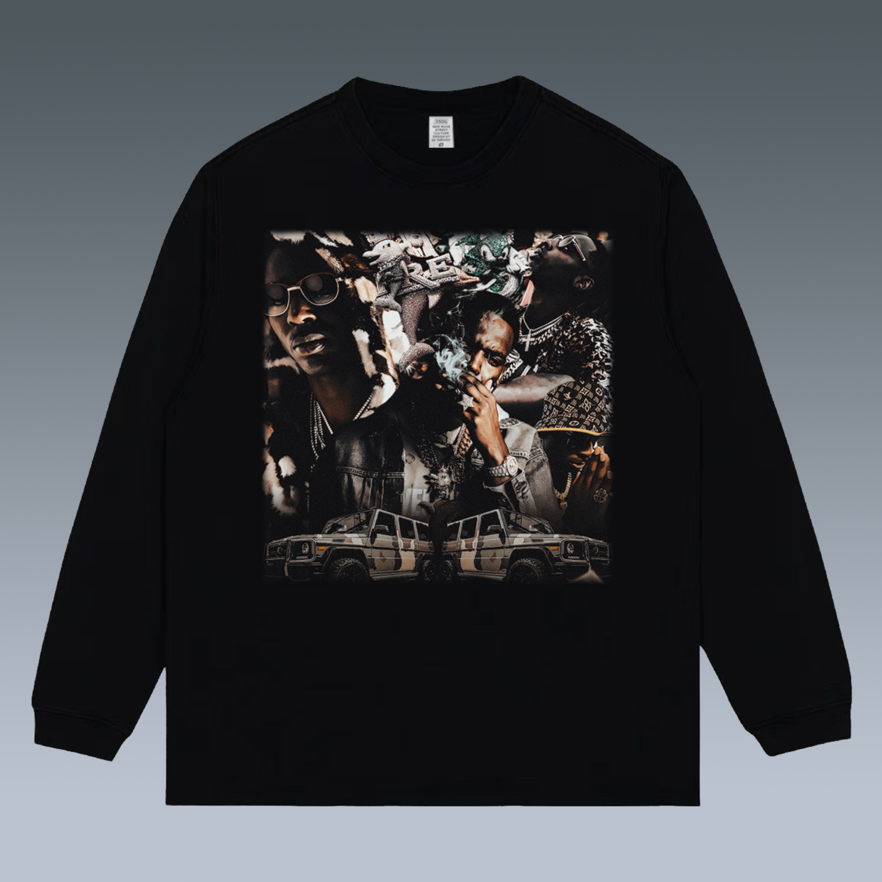 VINTAGE LONG SLEEVE TEE | YOUNG DOLPH