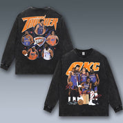 VINTAGE LONG SLEEVE TEE | OKC THUNDER