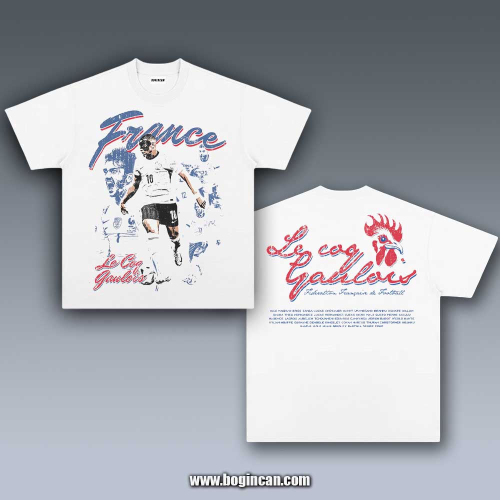VINTAGE TEE | MBAPPE FRANCE 2026 WORLD CUP 6.8