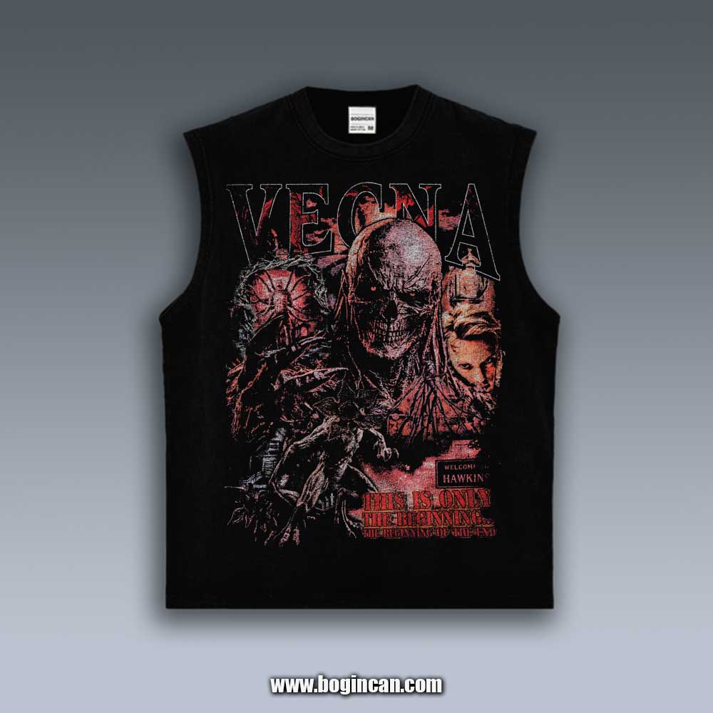 VINTAGE TANK TOP | VECNA STRANGER THINGS 1.4