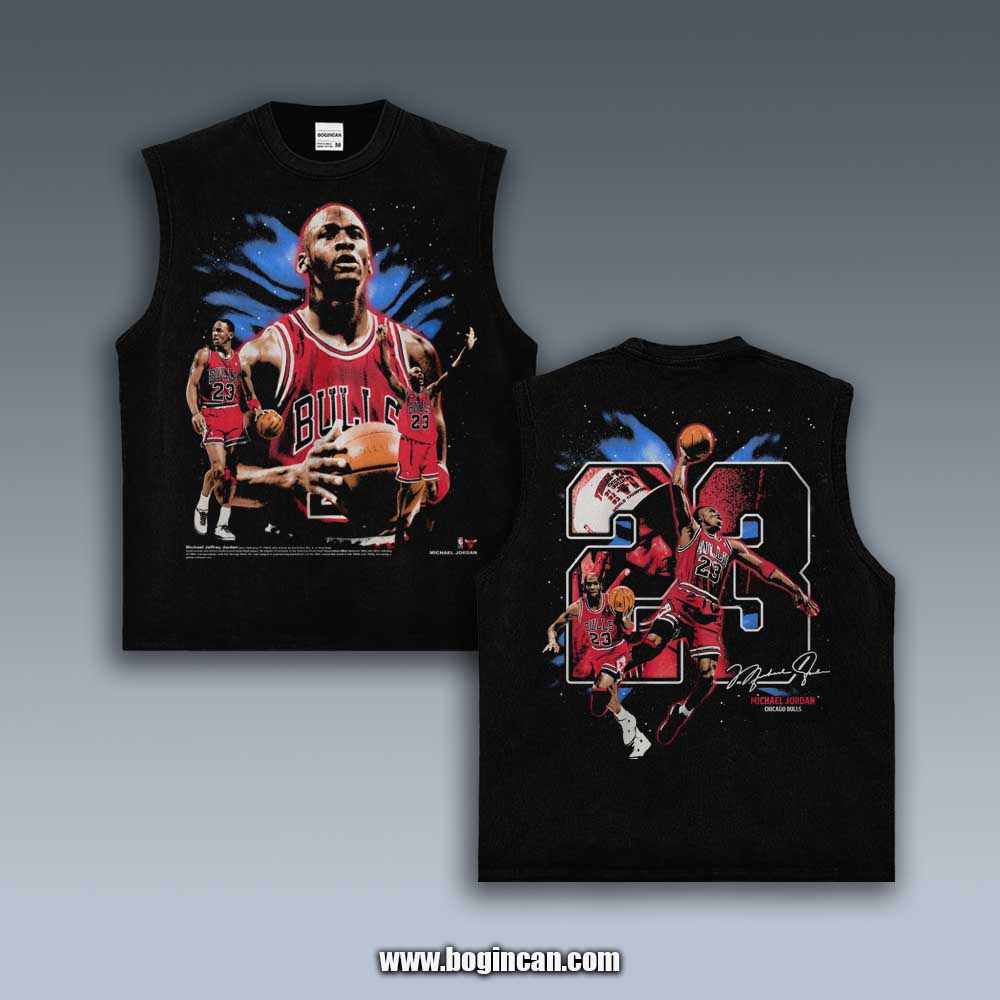 VINTAGE TANK TOP | MICHAEL JORDAN THE GOAT 6.10