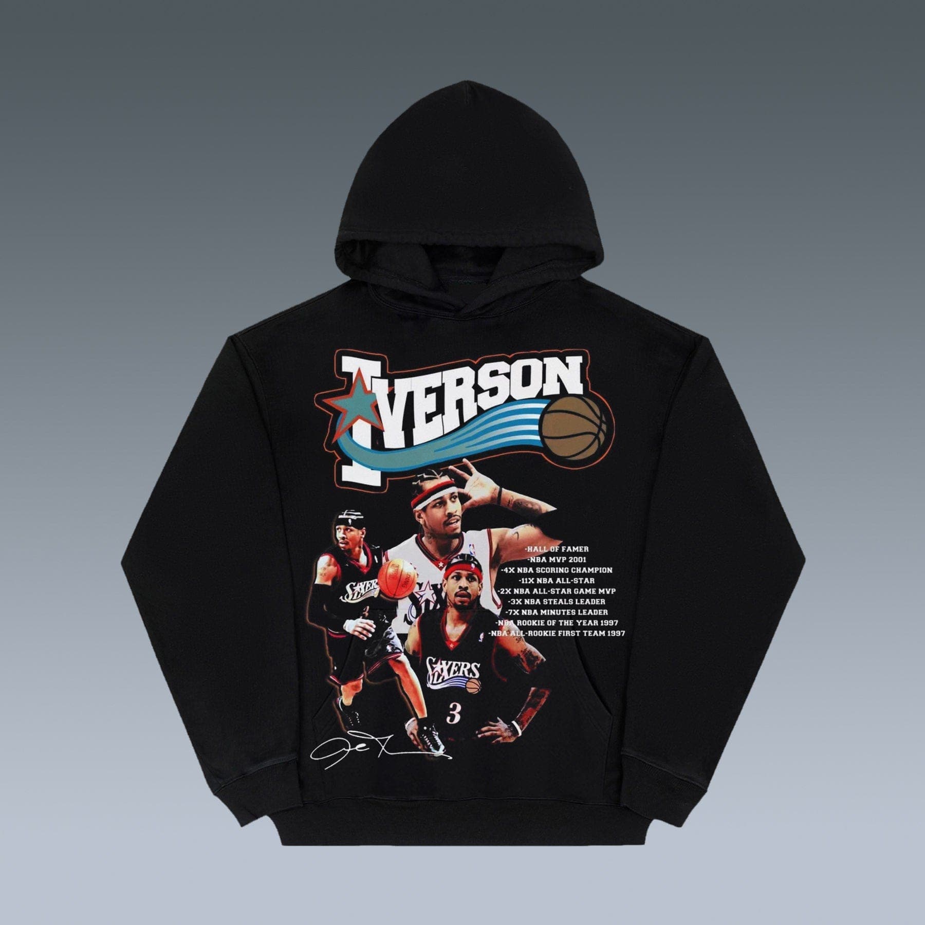 VINTAGE HOODIES |  ALLEN IVERSON-AI