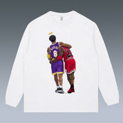 VINTAGE LONG SLEEVE TEE | KOBE & JORDAN