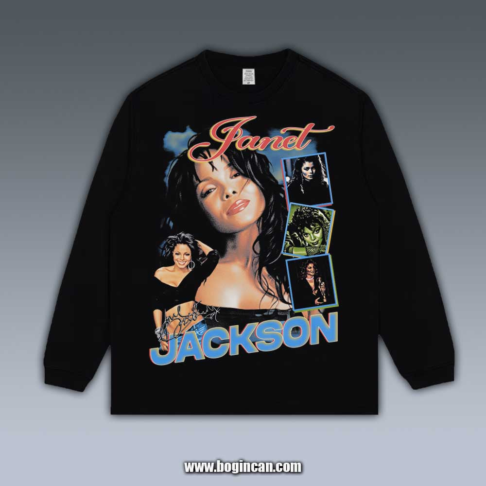 VINTAGE LONG SLEEVE TEE | JANET JACKSON 1.4