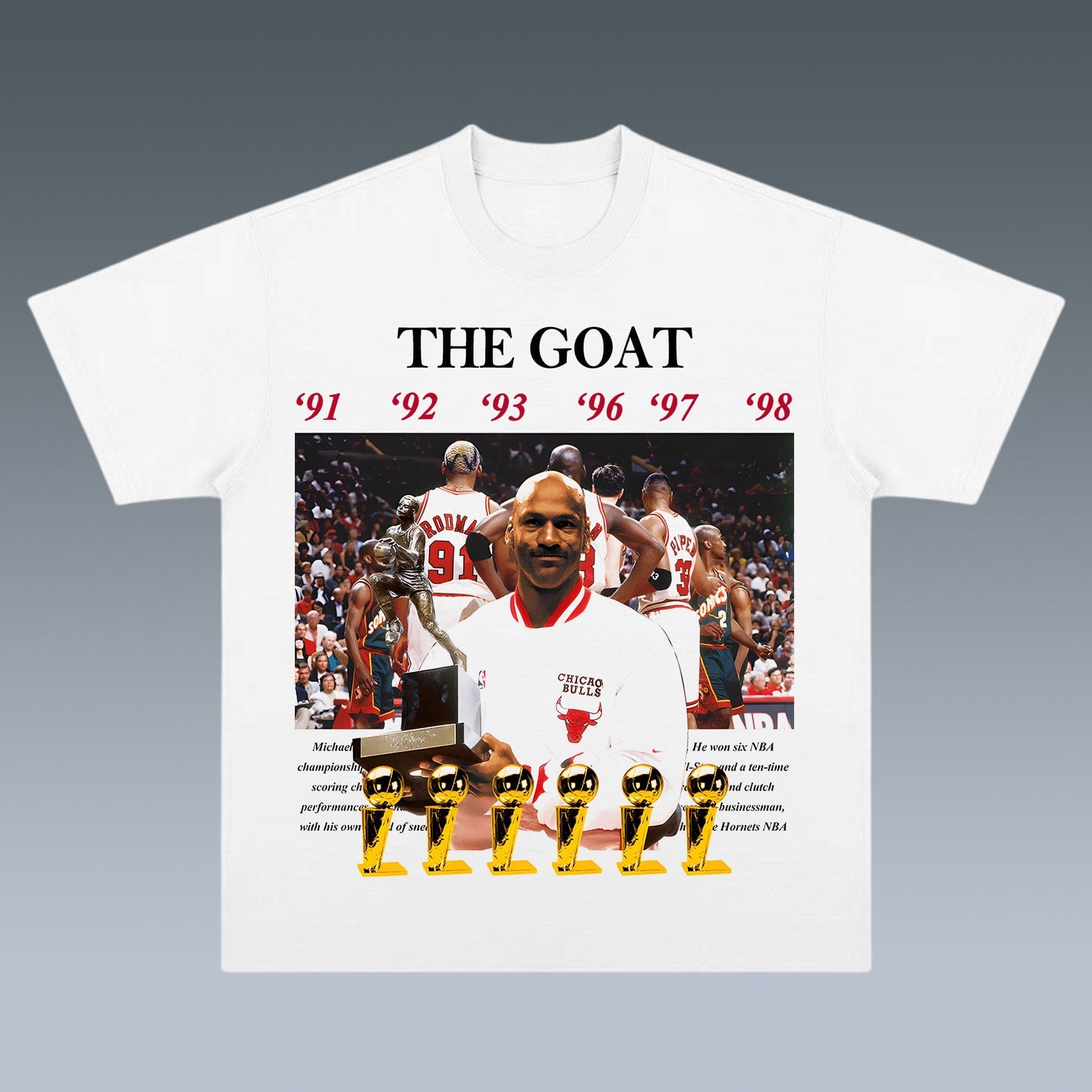 VINTAGE TEE | MICHAEL JORDAN- THE GOAT