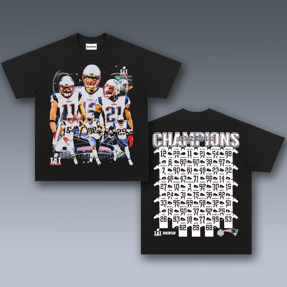 VINTAGE TEE | NEW ENGLAND PATRIOTS 9.25