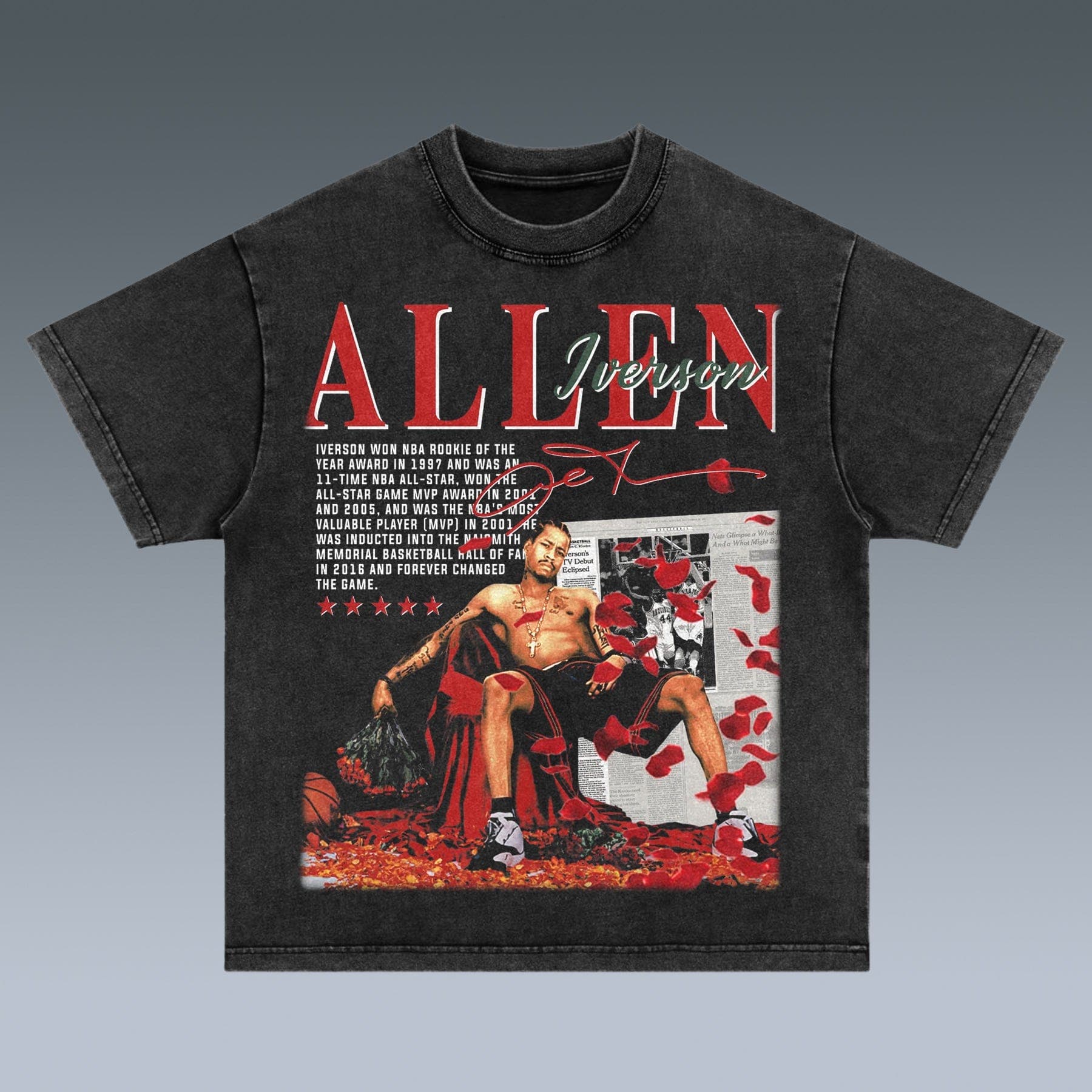 VINTAGE TEE | ALLEN IVERSON AI