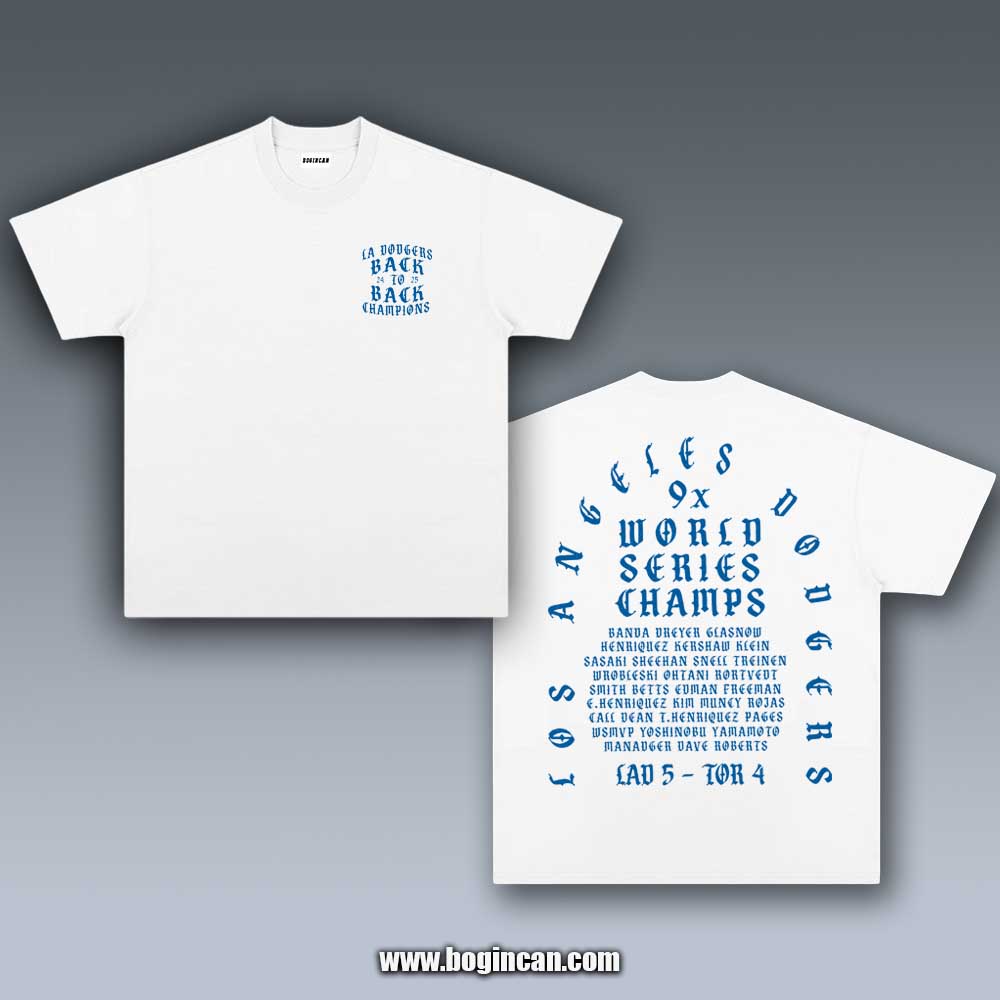 VINTAGE TEE | DODGERS BACK2BACK 11.7