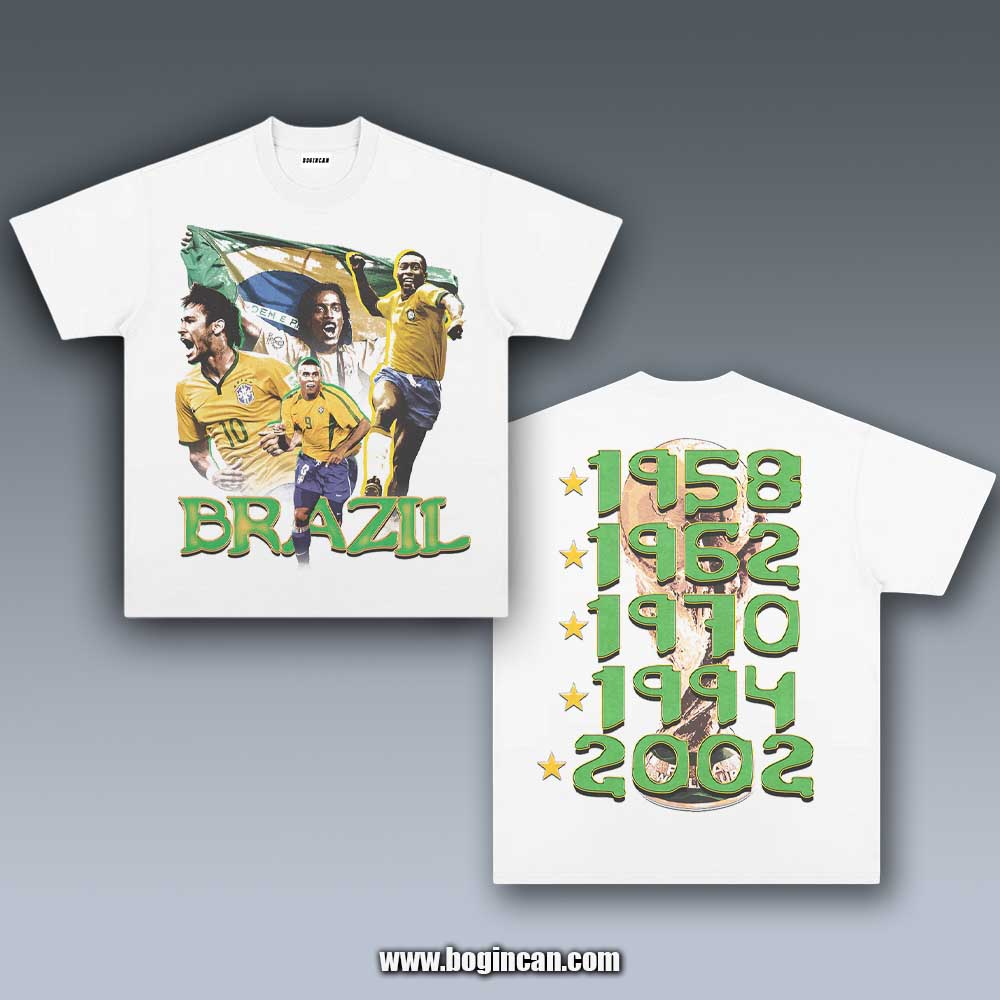 VINTAGE TEE | BRAZIL WORLD CUP LEGACY 5.14